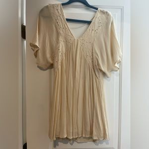 Cream colored sun dress